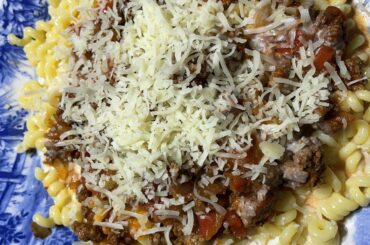 I LOVE PASTA WITH BOLOGNESE SAUCE