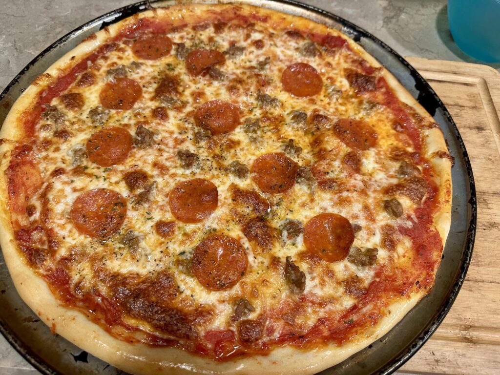 Homemade NY Style Pizza