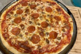 Homemade NY Style Pizza