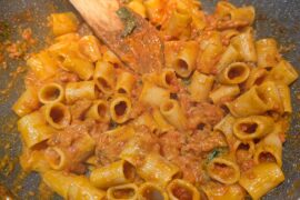Rigatoni Alla Zozzona so good
