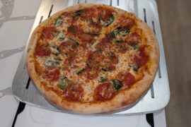 Pepperoni and Spinach