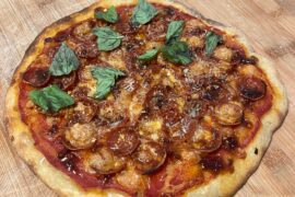 Sourdough Pepperoni from the Freezer