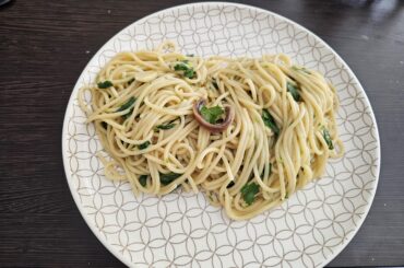 aglio olio e acciughe