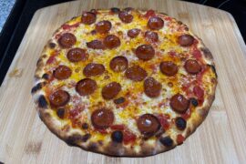 Day 131 of making pizza every day. What a beauty.