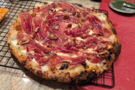 Buratta, Imberico, Pecans, Maple Syrup, and Sherry Vinegar