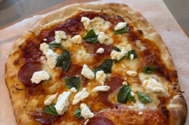 Hot honey pepperoni ricotta