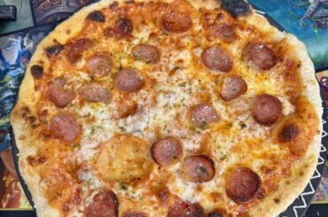 Just a basic Pepperoni Pizza today.