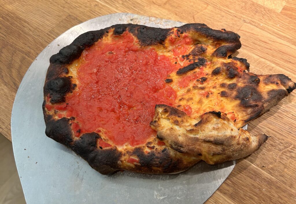 What happens when pizza sticks to the peel 🔥🔥🔥🔥