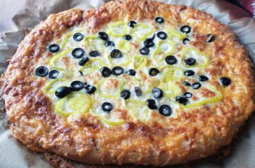 Banana Peppers and Black Olives