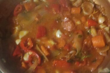 First attempt at homemade spaghetti sauce