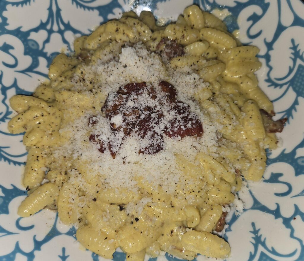Cavatelli Carbonara