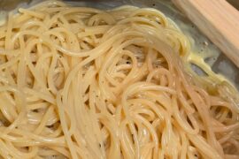 How looks my Carbonara?