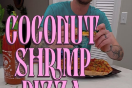 Missed a week due to divorce. Returned with coconut shrimp pizza like nothing happened.