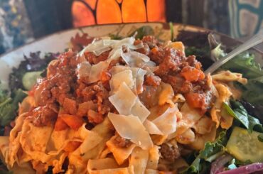 Homemade Pappardelle w/ Beef & Veg Bolognese 😘