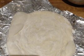 Buffalo chicken pizza (so happy with crust !!)