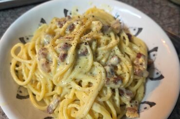 Rate my carbonara😏