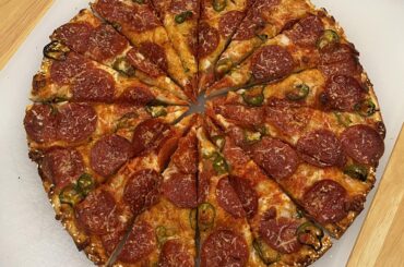 I bought ingredients in bulk, have been making and eating pizza everyday for a month