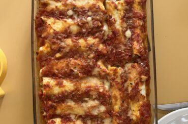 [homemade] Canelones de verdura