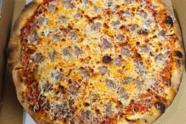 Pizza's I made at work