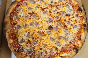 Pizza's I made at work