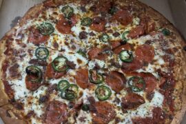 Pizza from one of the local joints