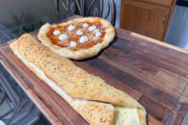 First time using pizza stone