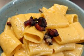 Paccheri alla carbonara