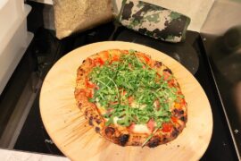 I made my own pizza!