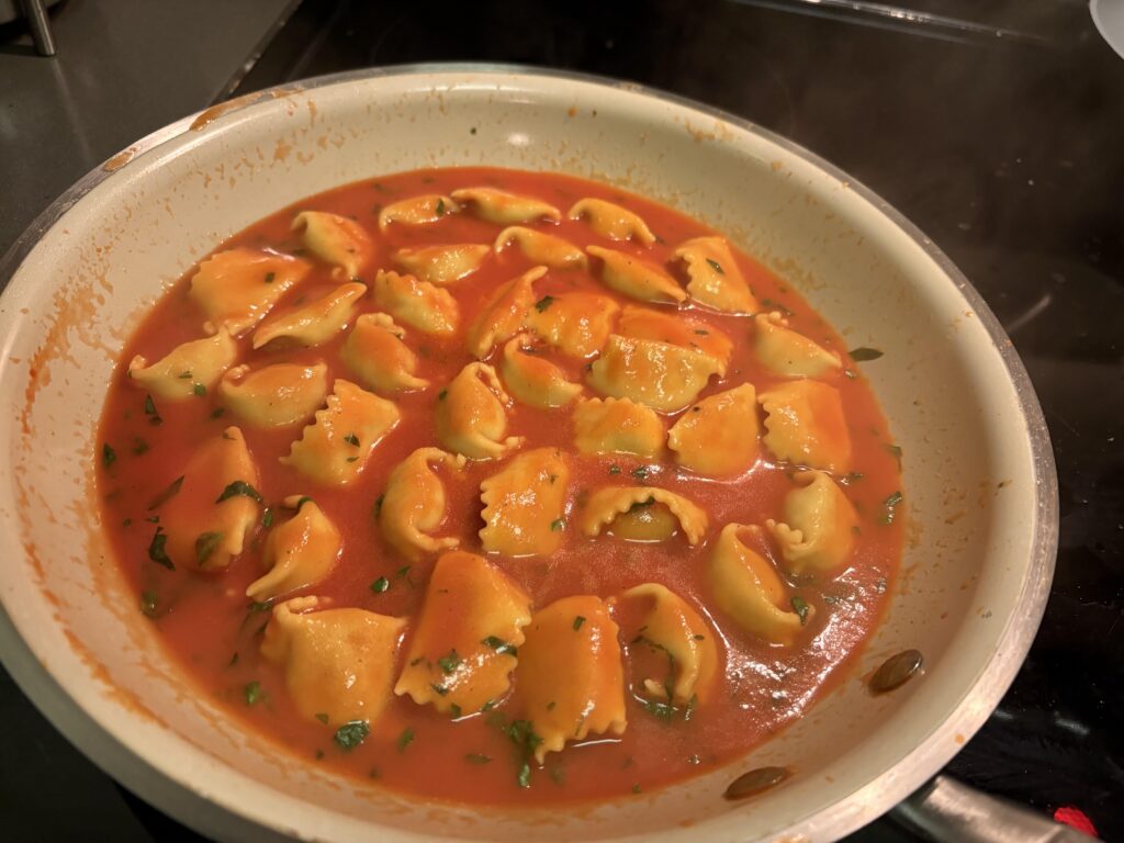 Mushroom+Ricotta Agnolotti