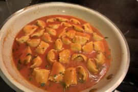 Mushroom+Ricotta Agnolotti