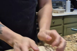 A quick pepperoni pizza for movie night