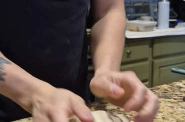 A quick pepperoni pizza for movie night