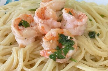 Shrimp pasta