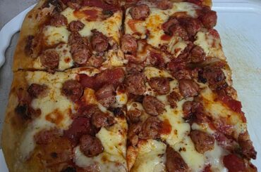 Pizza Romana in Teglia.