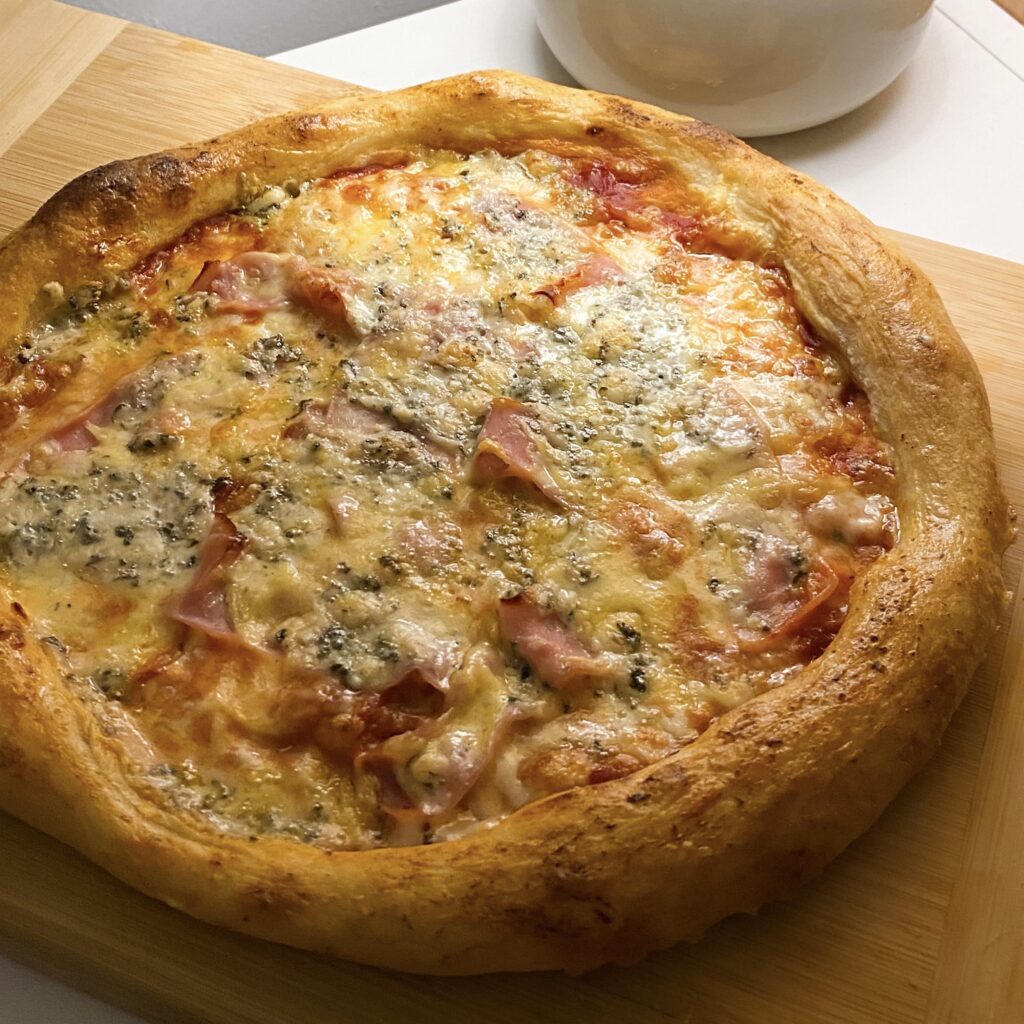 Devoured my pizza today