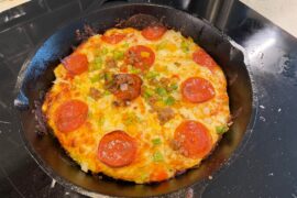 Cast Iron Skillet Pizza