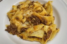 Pappardelle al cinghiale 🐗 🐗 🔝🔝