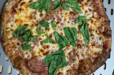 Flour test 80 % whole wheat 20% Caputo Nuvola , 66 % hydration , Unold Luigi oven