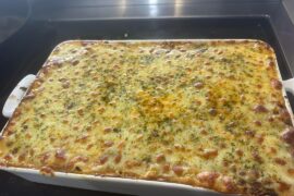 Home made lasagna