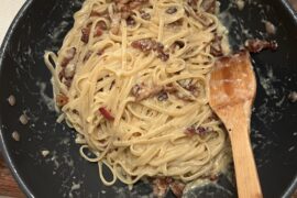 The pasta god was controlling my hands that night