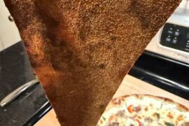 Sausage, Pepper, onion, White Pie. Ricotta Base. 5 day Fermented dough