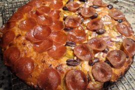 Another Saturday night deep dish...