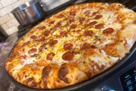 I made pizza for my Ma’s 68th birthday party 🥳