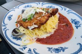 Any idea what sauce is being used in this Chicken Milanese pasta?