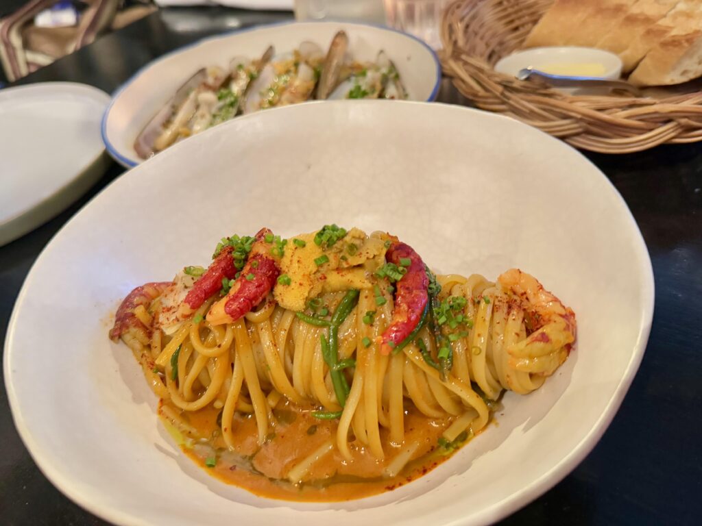 French Style Pasta with Lobster sauce