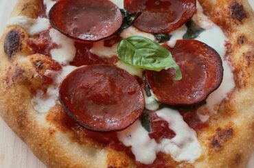 1st pizza I’ve made that resembles anything close to a pizza!