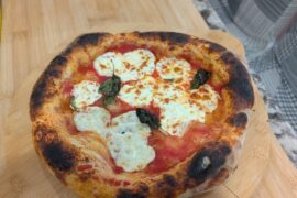 Pizza using a piezano