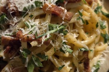 How's my carbonara?