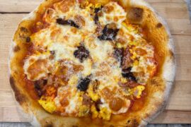 Bacon Egg & Cheese Breakfast Pizza