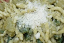 Trofie al pesto patate e fagiolini